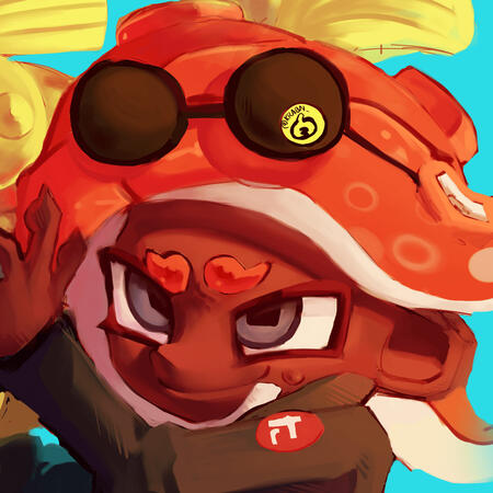 Headshot example (fully rendered)